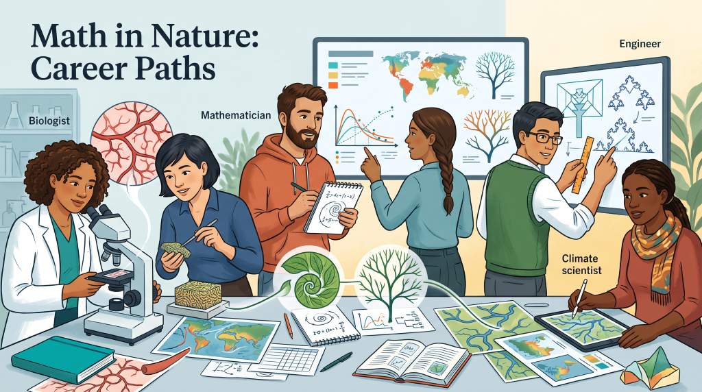 Scientists and engineers use mathematics to study tissue patterns, natural data, self-organizing materials, antennas, and river networks