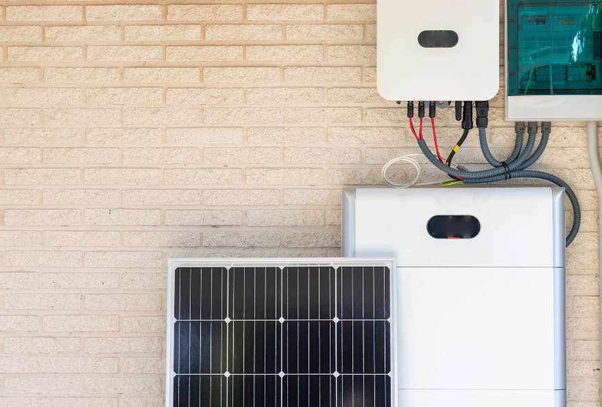 solar battery storage system