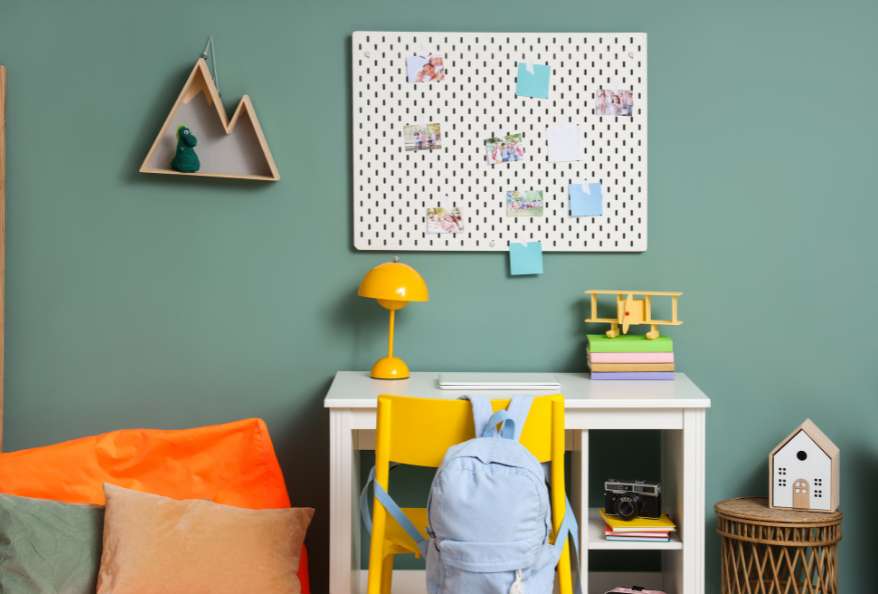 Pegboard Desk Organizer